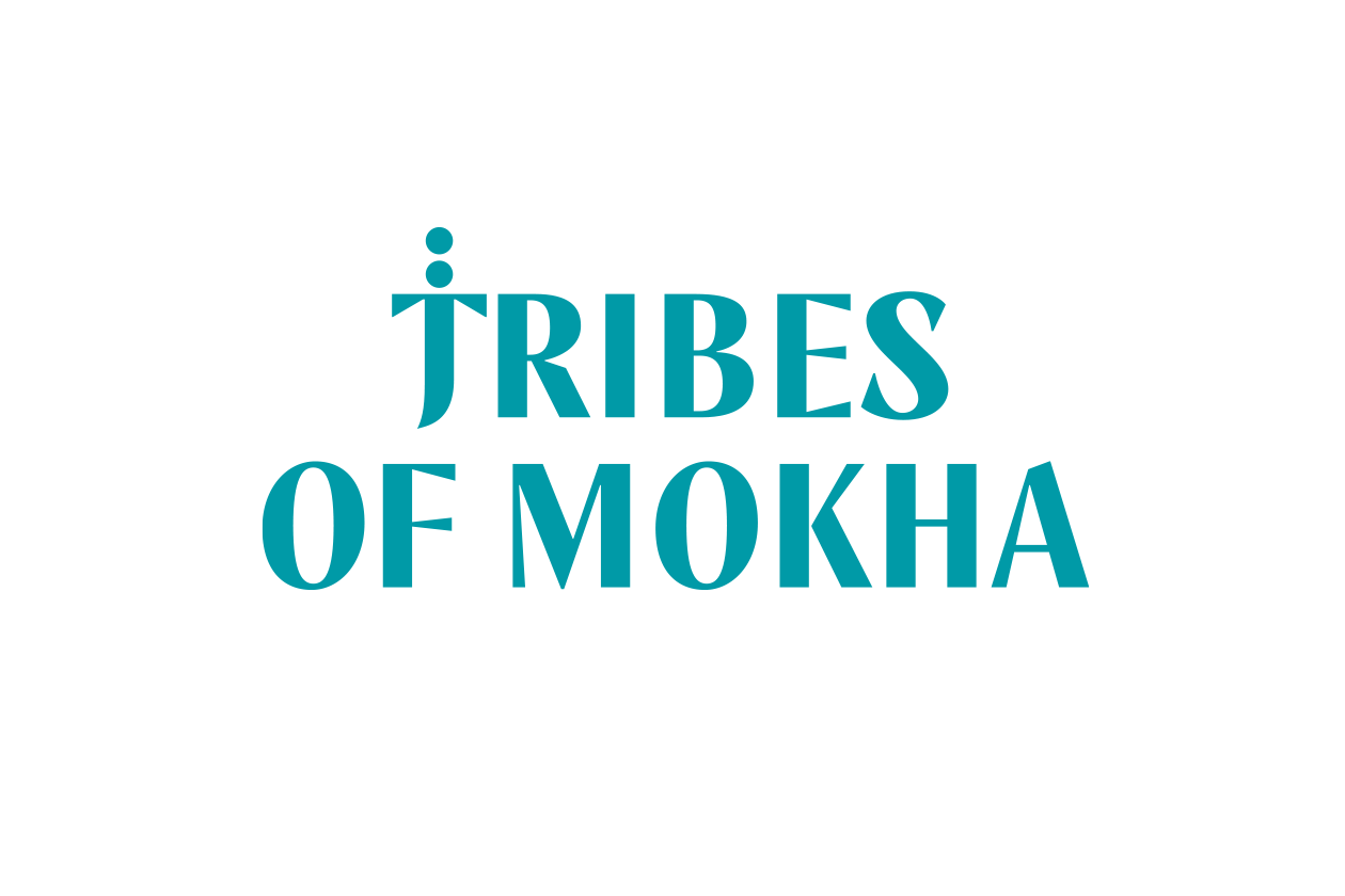 Tribes of Mokha Logo Logotype blue