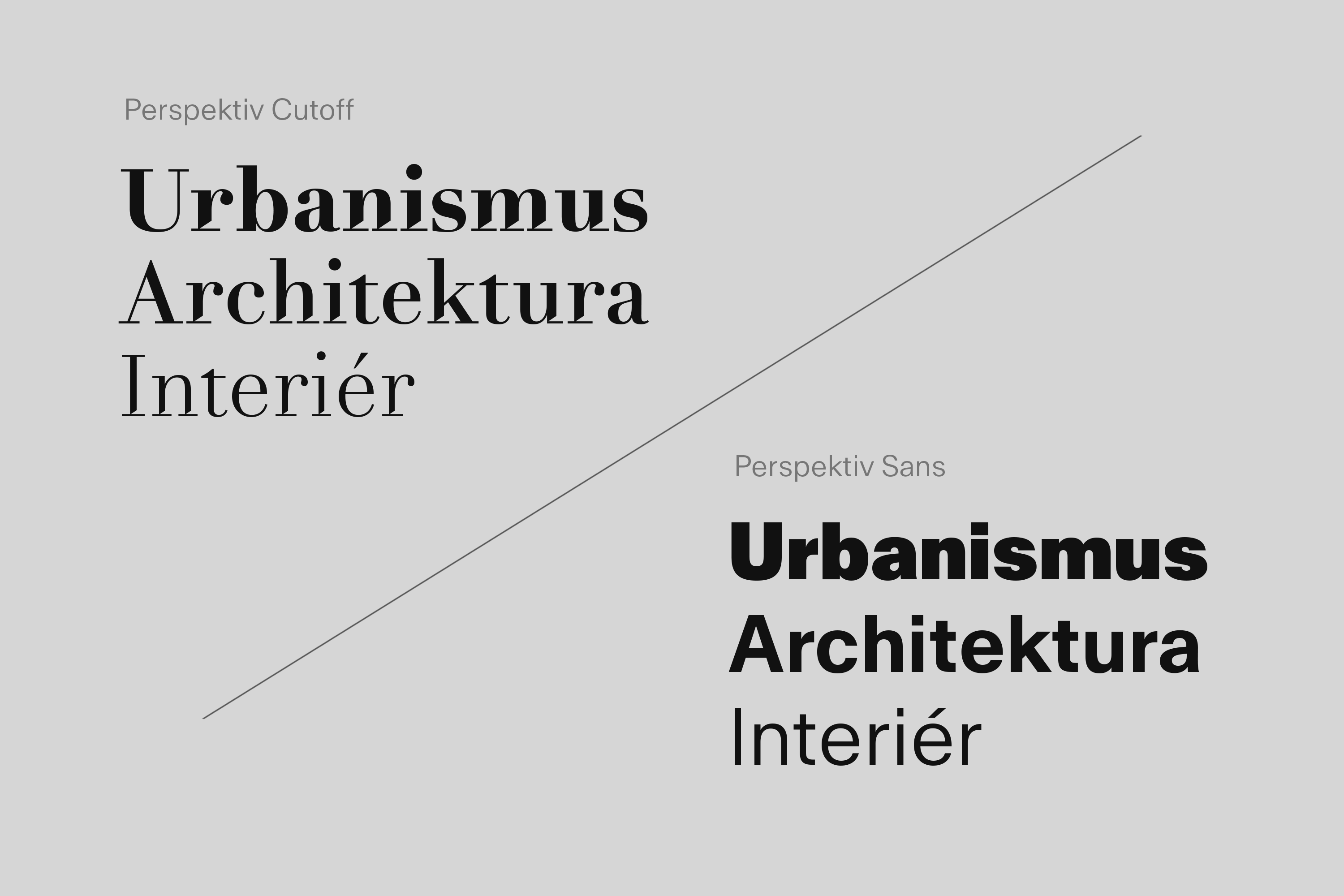 Perspektiv fonts 
