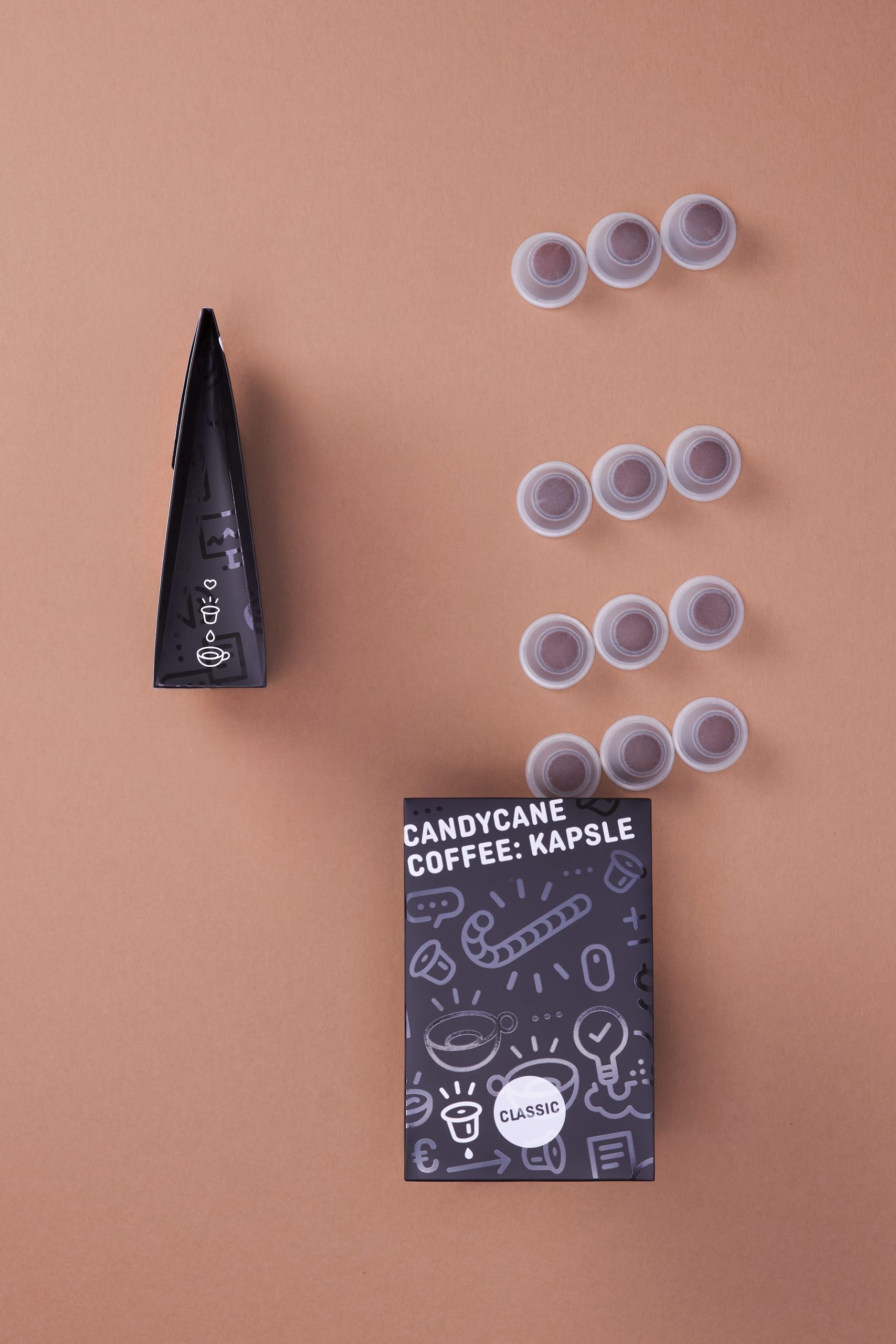 Candycane coffee kapsle Product baleni
