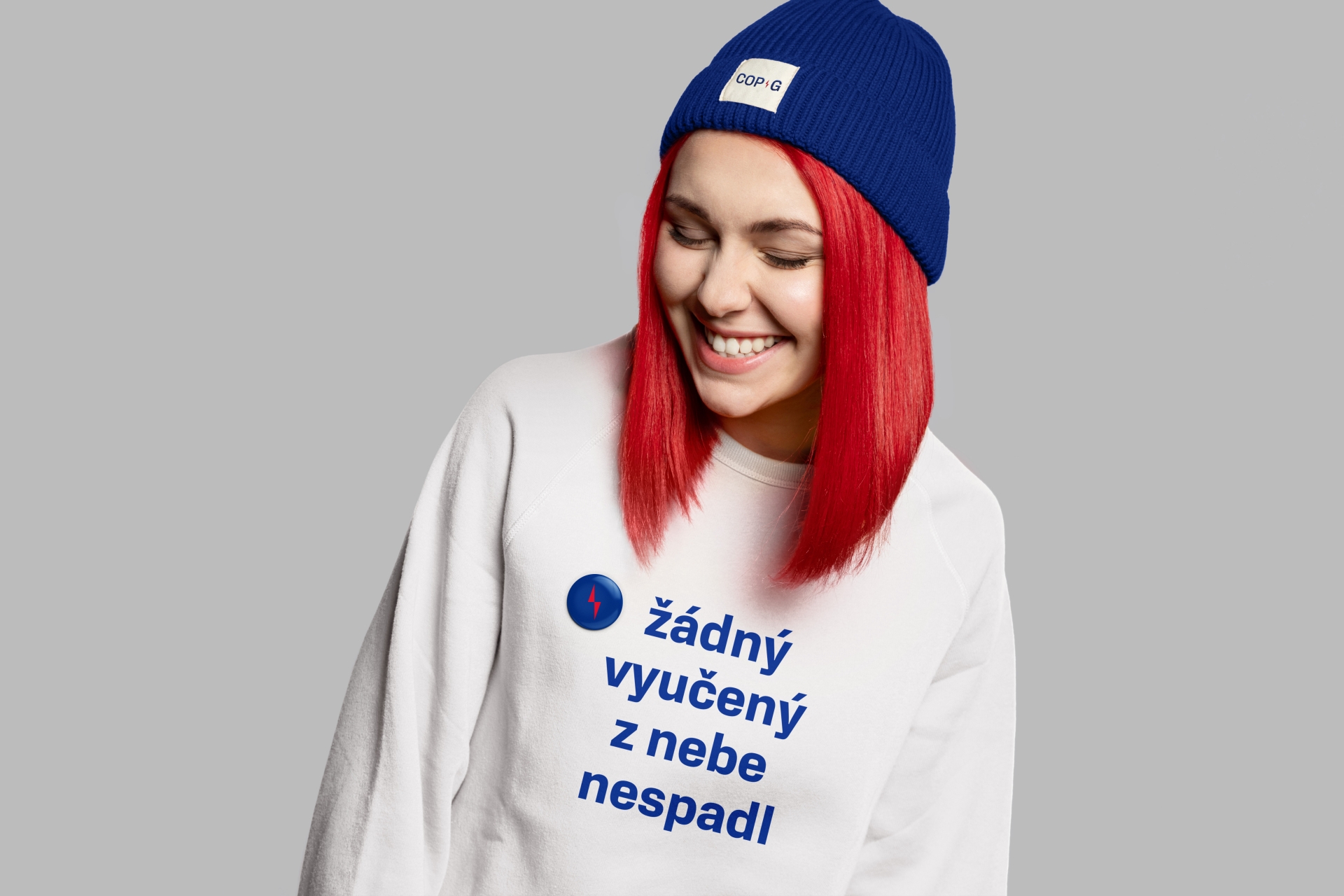 COPaG merch vizuál mikina