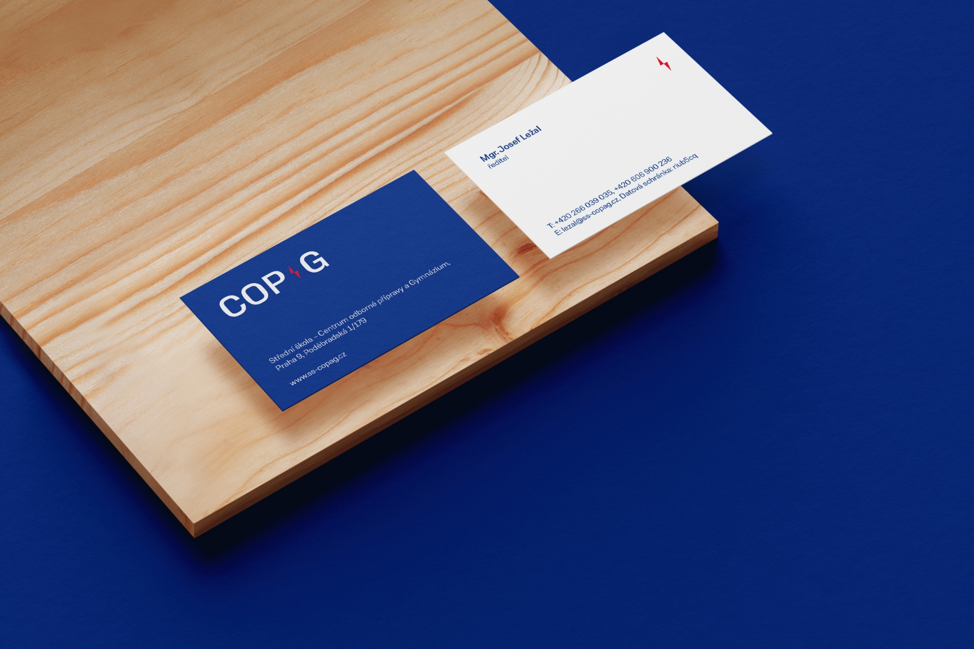 copag vizitky buisness cards vizuál