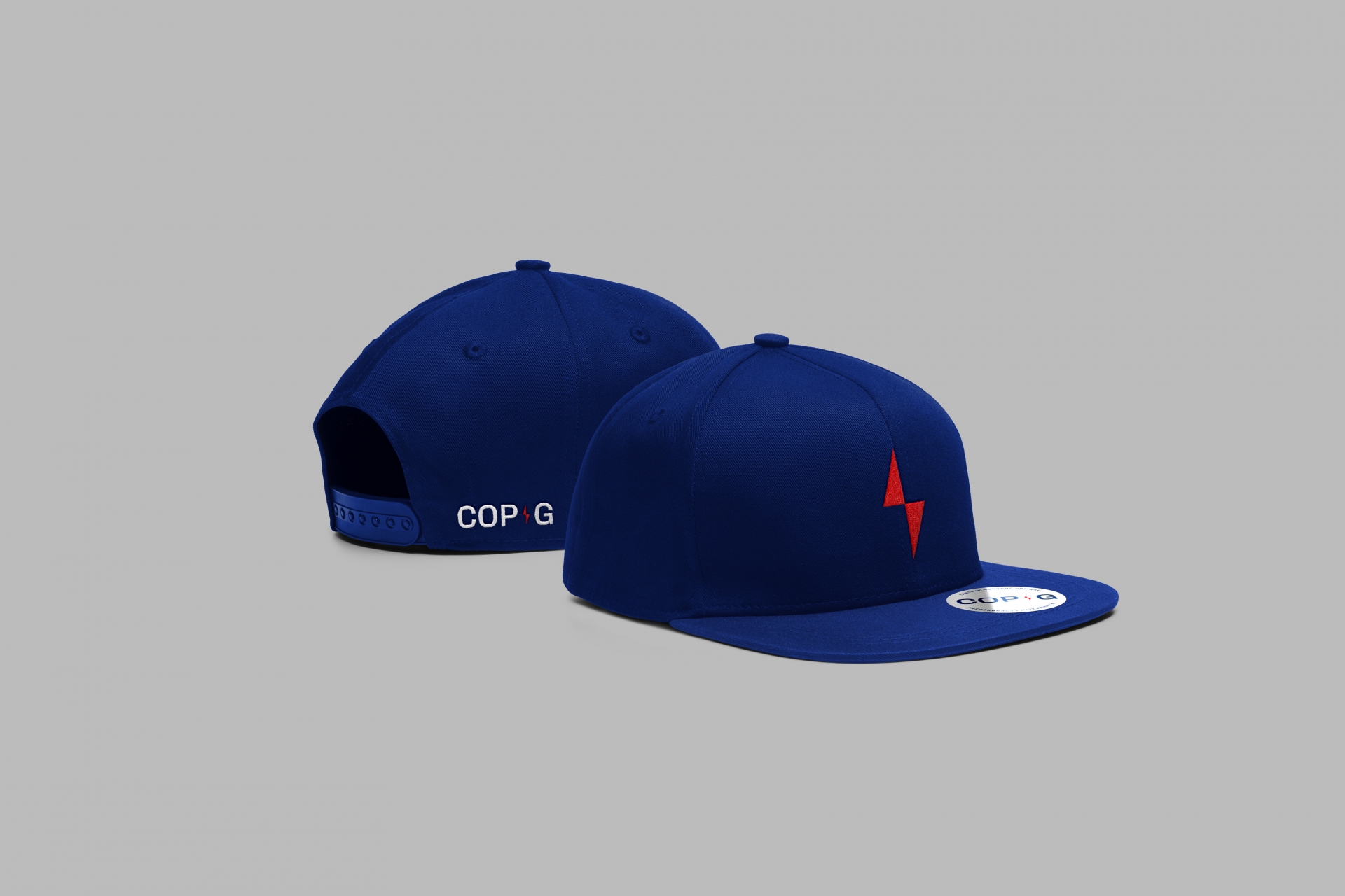 COPaG cap merch logo visual