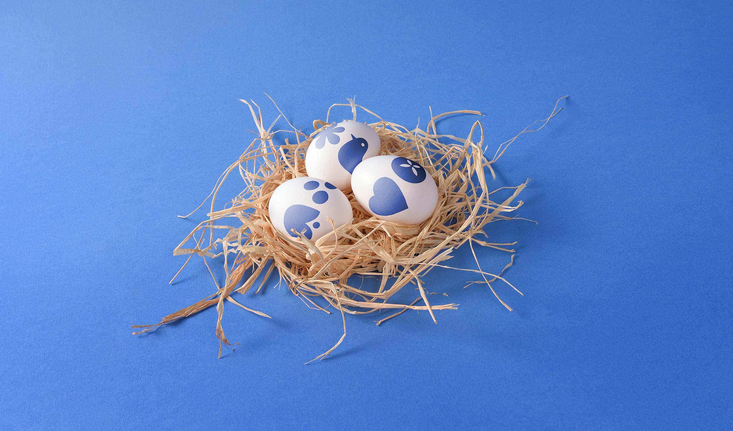 Skanzen Straznice symboly natištěné na vejcích