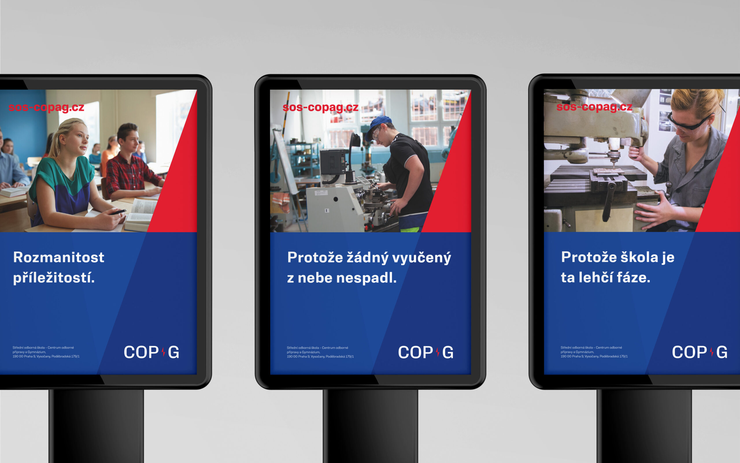 COPaG plakáty mockup vizuál