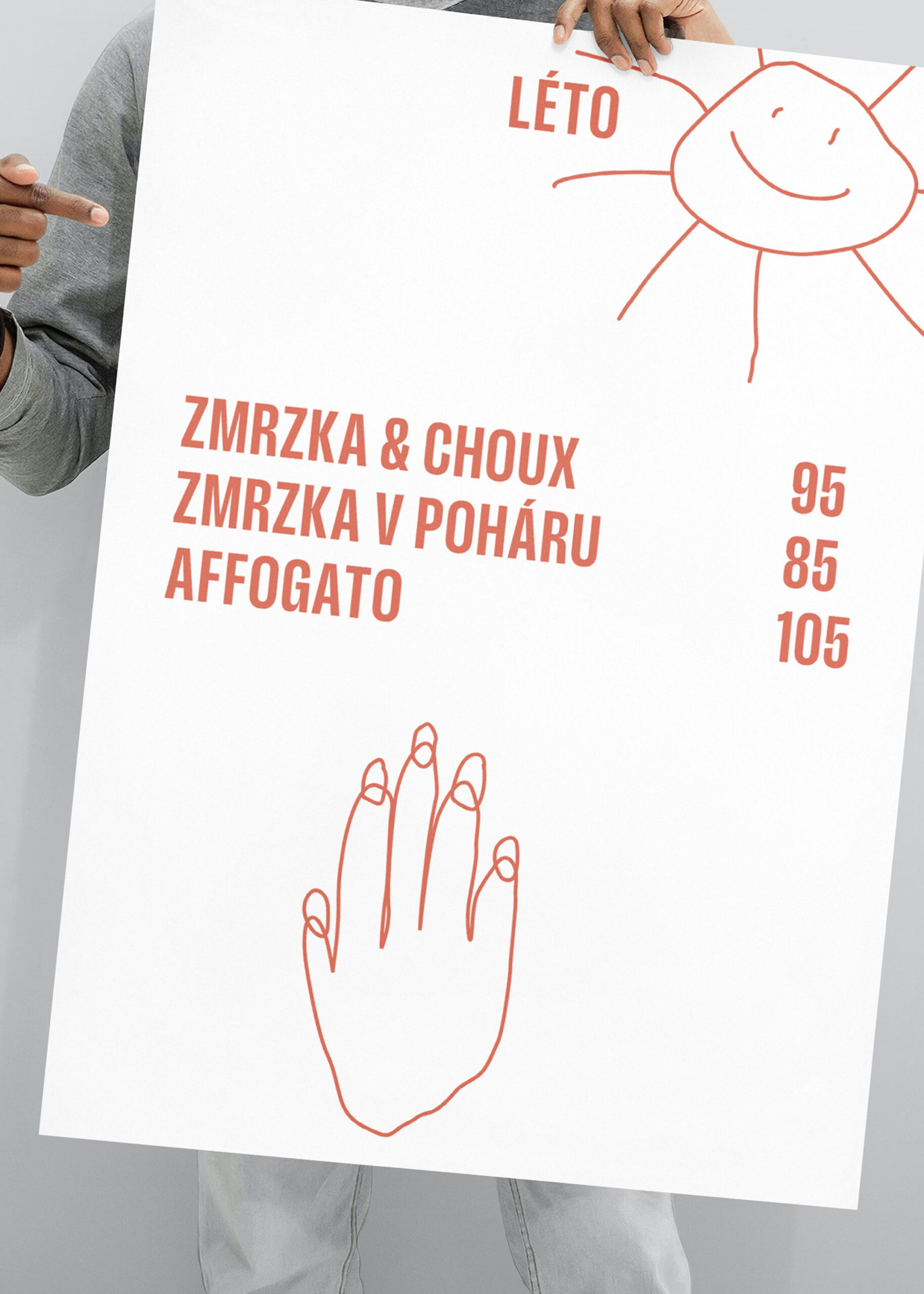 Choux Choux poster plakát mockup
