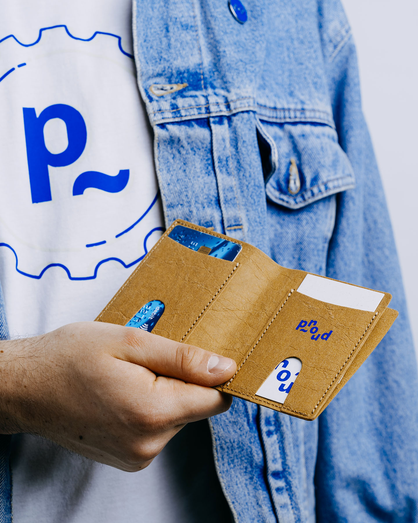 Pivovar Proud Merch peněženka wallet a triko symbol