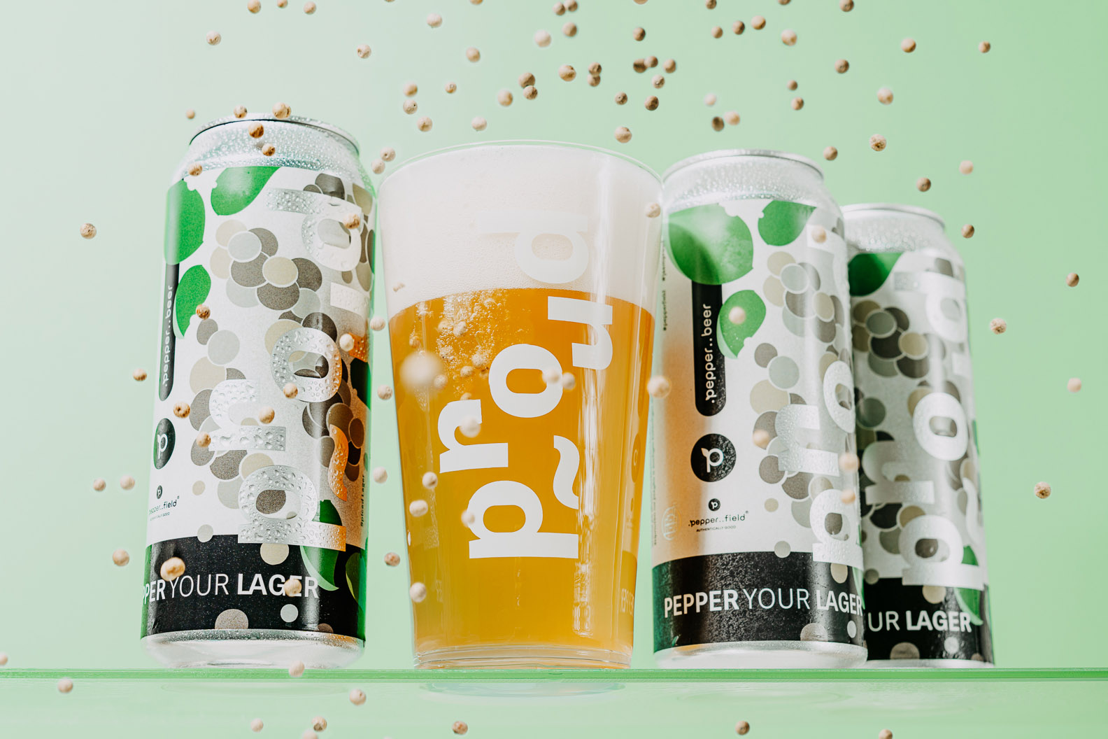 Proud Plech Etiketa Pepper your Saison